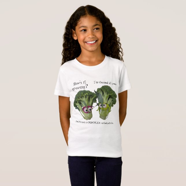 Camiseta Charla divertida de Broccoli (Anverso completo)