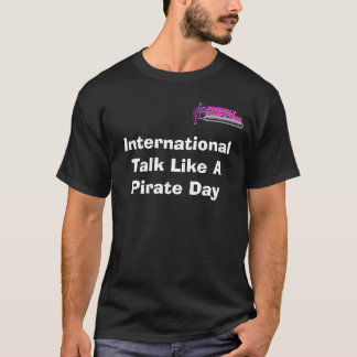 Camiseta Charla internacional como un pirata…