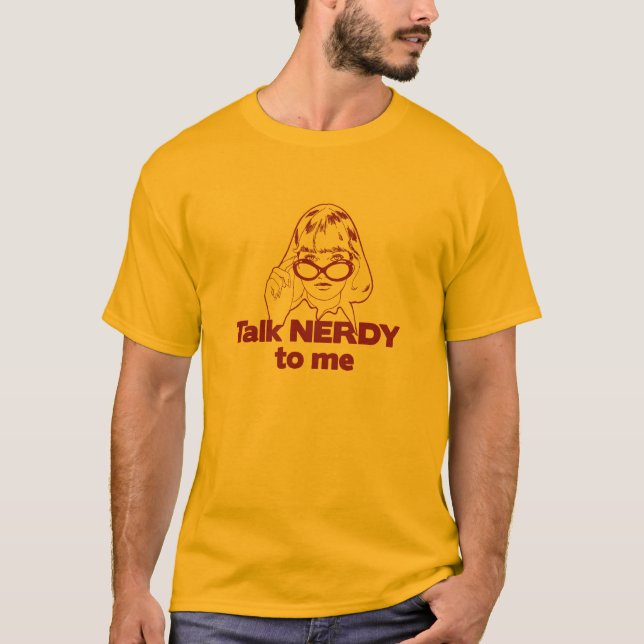 Camiseta Charla Nerdy a mí (Anverso)