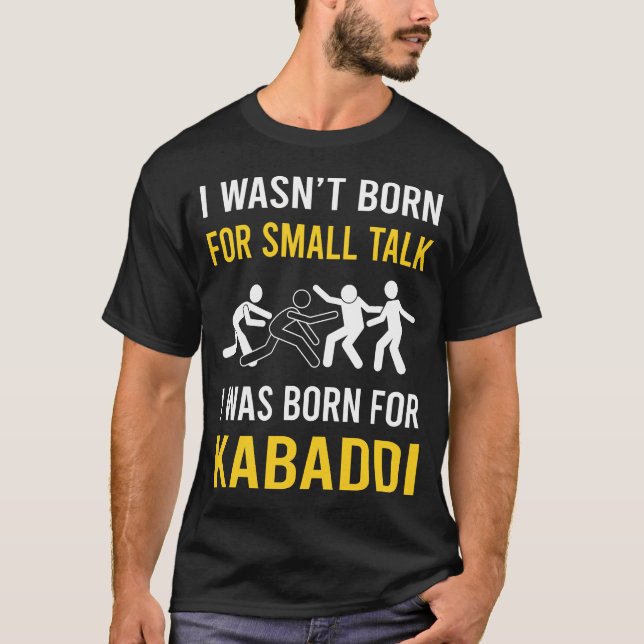 Camiseta Charla pequeña Kabadi Kabadi (Anverso)