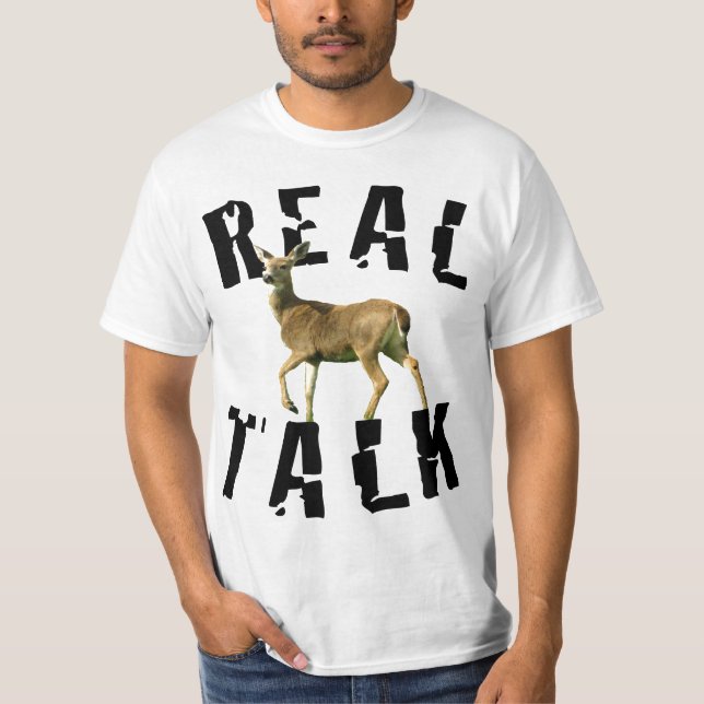 Camiseta Charla real (Anverso)