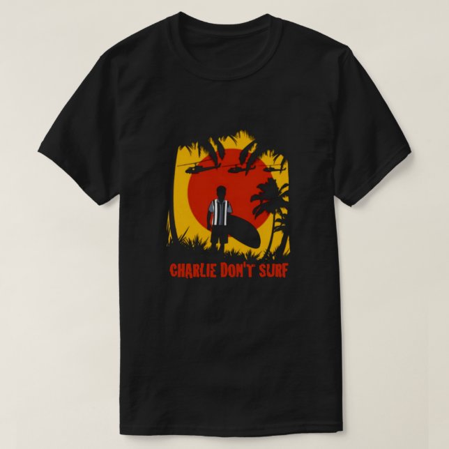 CAMISETA CHARLE NO SURF SPOOF TEE (Diseño del anverso)