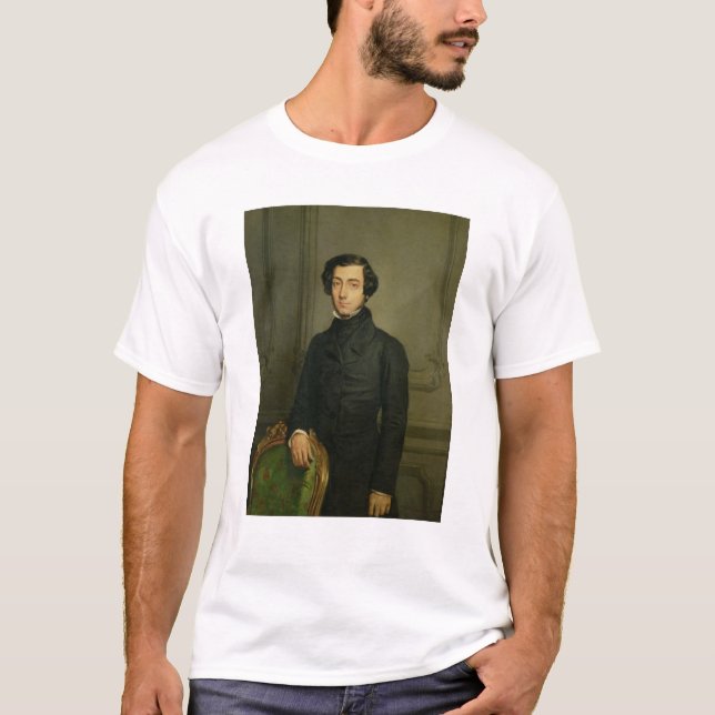 Camiseta Charles-Alexis-Enrique Clerel de Tocqueville 1850 (Anverso)