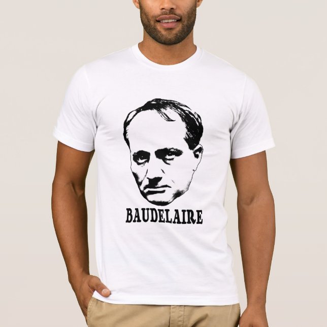 Camiseta Charles Baudelaire (Anverso)