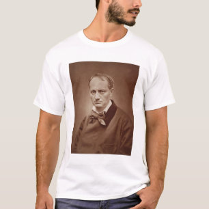 Camiseta Charles Baudelaire (1821-67), poeta francés,