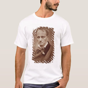 Camiseta Charles Baudelaire (1821-67), poeta francés,