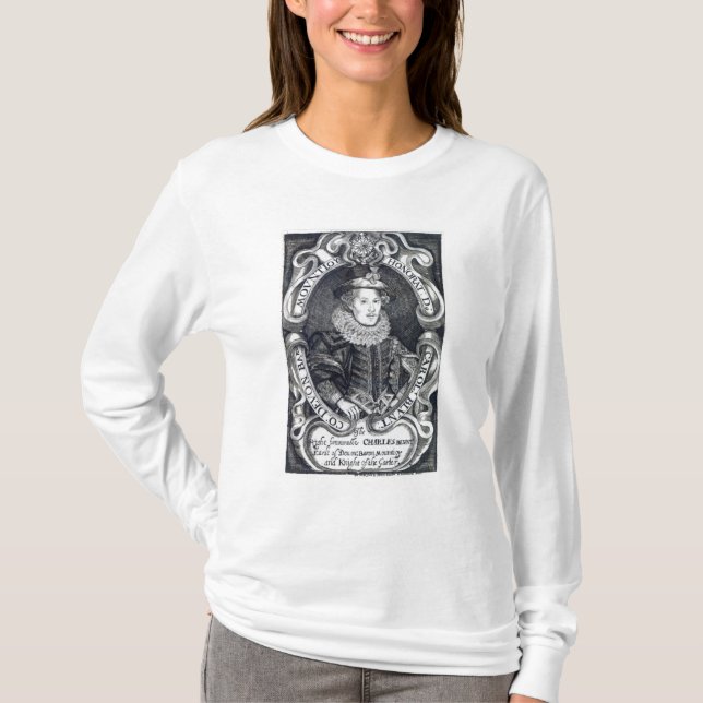 Camiseta Charles Blount, 8vo barón Mountjoy (Anverso)
