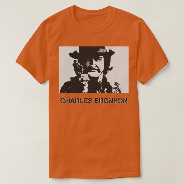 Camiseta Charles Bronson (Diseño del anverso)