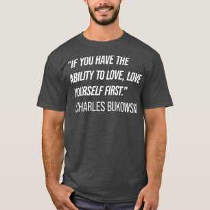 Camiseta Charles Bukowski Cita 9
