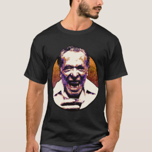 Camiseta Charles Bukowski Halftone Dots