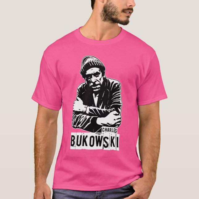 Camiseta Charles Bukowskivintage Para Los Fans (Anverso)