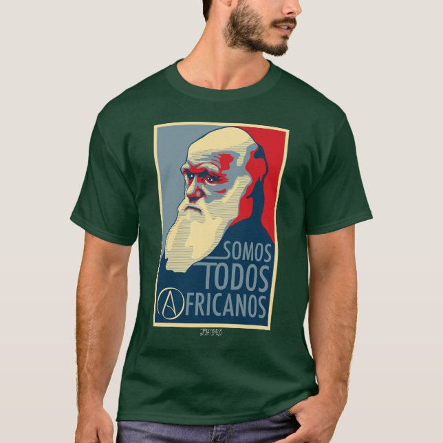 Camiseta Charles Darwin (Anverso)
