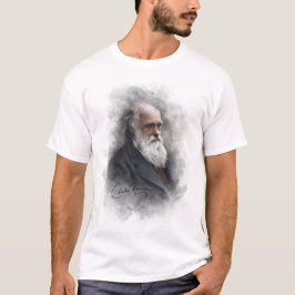 Camiseta Charles Darwin 1878 coloreado