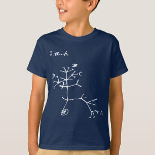 Camiseta Charles Darwin - Creo (Blanco)