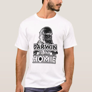 Camiseta Charles Darwin es mi Evolución Homie