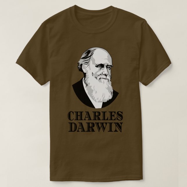 Camiseta Charles Darwin Evolution Botanist Zoólogo (Diseño del anverso)