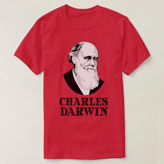 Camiseta Charles Darwin Evolution Botanist Zoólogo (Diseño del anverso)
