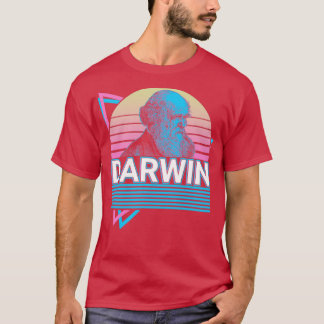 Camiseta Charles Darwin Evolution Theory Retro Gift1
