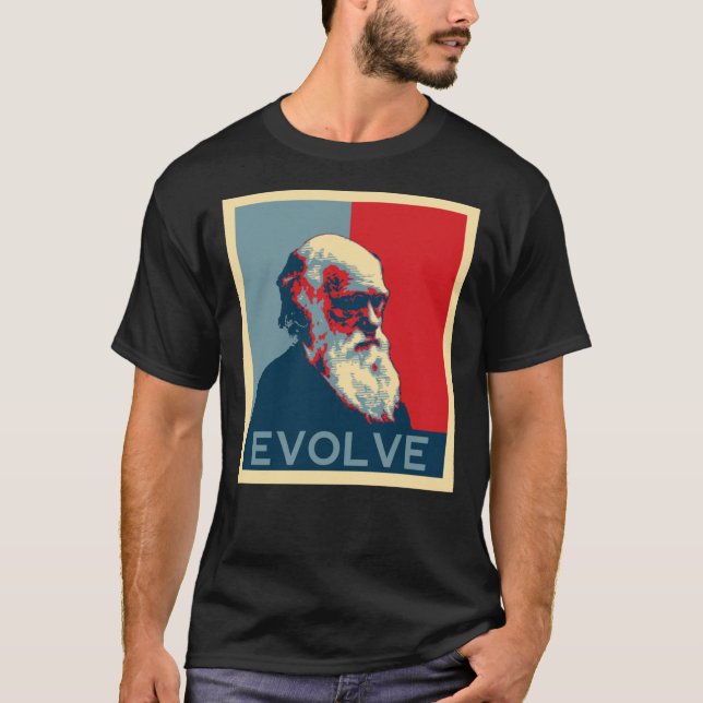Camiseta Charles Darwin Evolve Evolution Essential T-Shirt (Anverso)