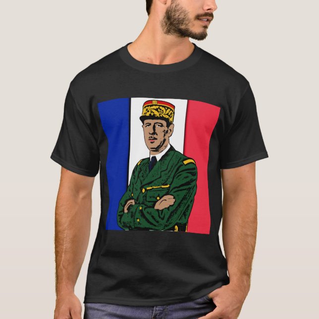 Camiseta Charles de Gaulle (Anverso)