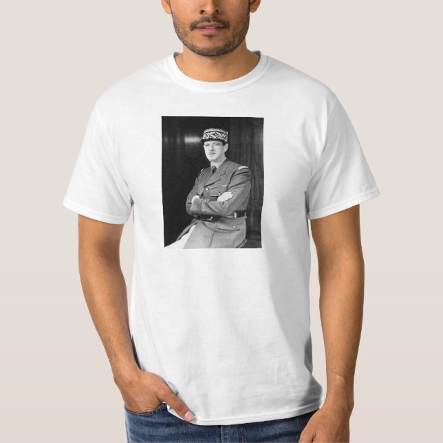 Camiseta Charles De Gaulle (Anverso)