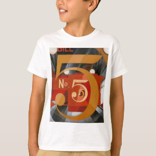 Camiseta Charles Demuth - Vi La Figura 5 En Oro