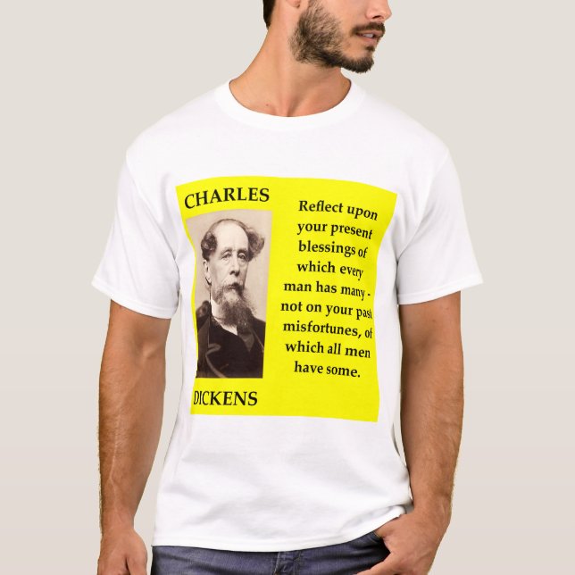 Camiseta Charles Dickens (Anverso)