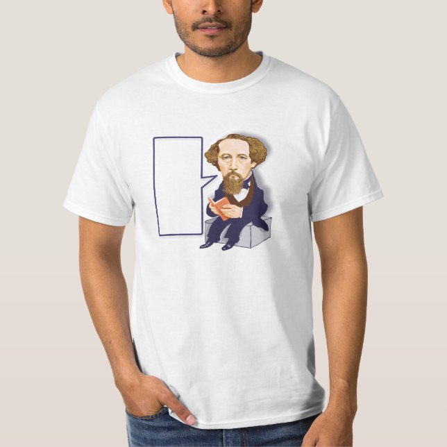 Camiseta Charles Dickens (1812 - 1870) (Anverso)