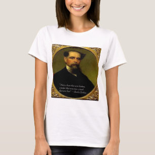Camiseta Charles Dickens & Cita Conmovedora