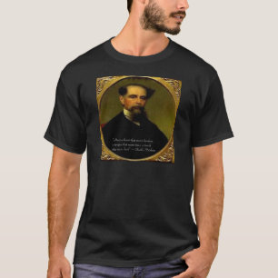 Camiseta Charles Dickens y la más sentida cita