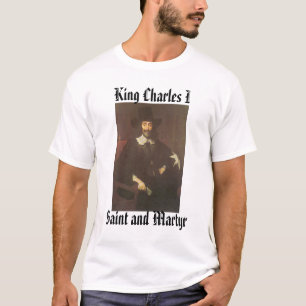 Camiseta Charles I, santo y mártir, rey Charles I