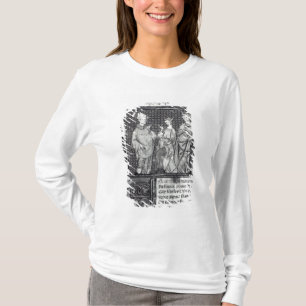 Camiseta Charles III el simple con su esposa y la suya