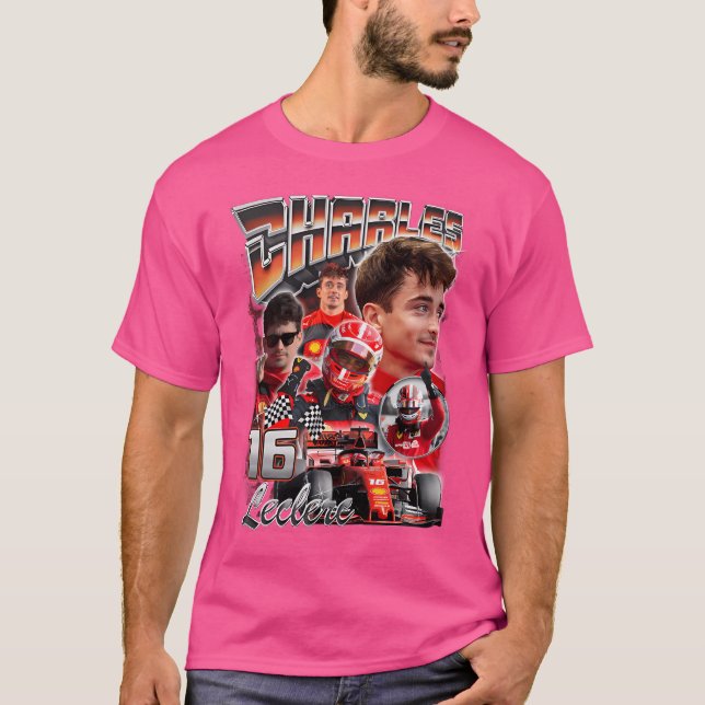 Camiseta Charles Leclerc (Anverso)