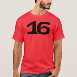 Camiseta charles leclerc 16