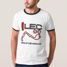Camiseta Charles Leclerc, Fórmula 1, Gran Premio de Mónaco