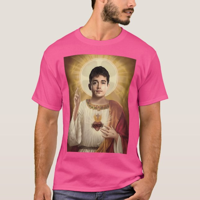 Camiseta Charles Leclerc Jesus (Anverso)