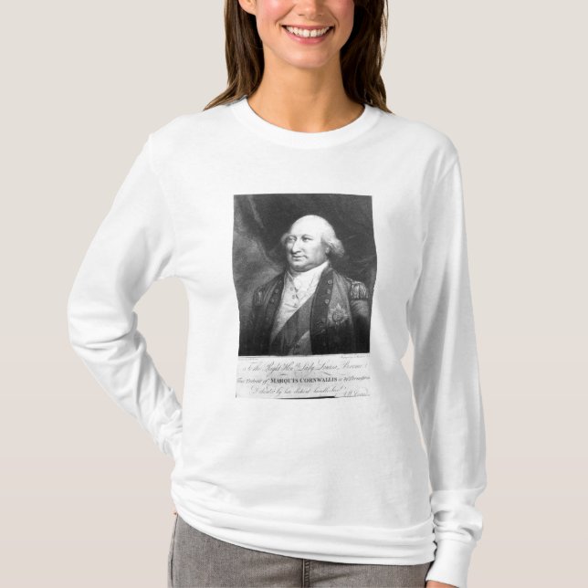 Camiseta Charles, marqués de Cornwallis, 1799 (Anverso)