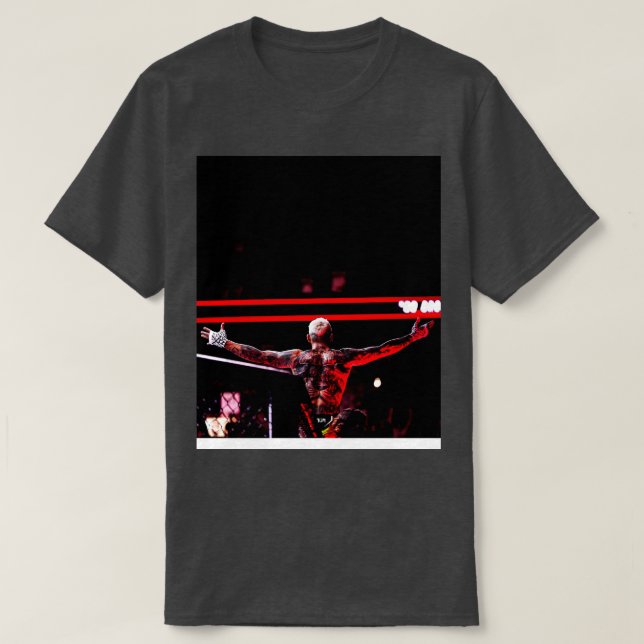 Camiseta Charles Oliveira U Champion TShirt 3 (Diseño del anverso)