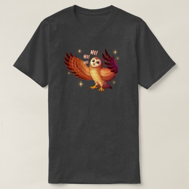 Camiseta Charles T-Shirt - Gray (Diseño del anverso)