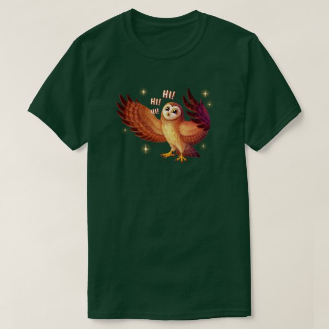 Camiseta Charles T-Shirt - Verde (Diseño del anverso)