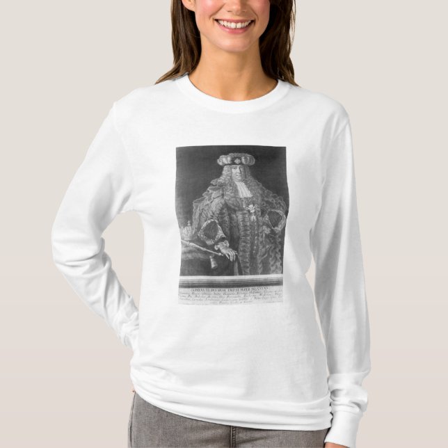 Camiseta Charles VI, emperador romano santo (Anverso)