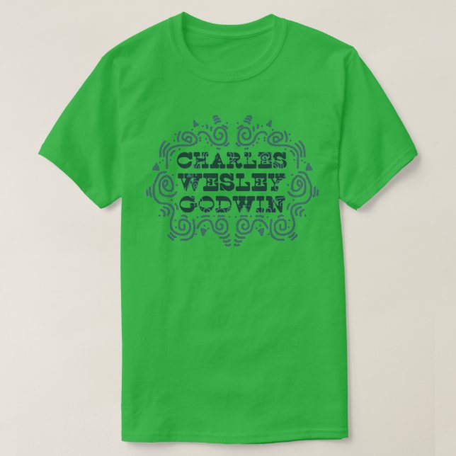 Camiseta Charles wesley godwin grafiti (Diseño del anverso)