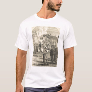 Camiseta Charles XII de Suecia que entra en Copenhague