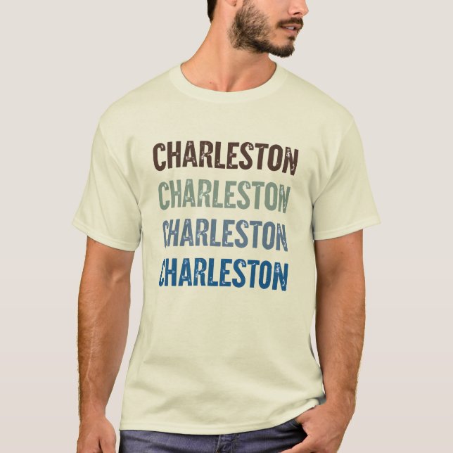 Camiseta Charleston, Carolina del Sur (Anverso)
