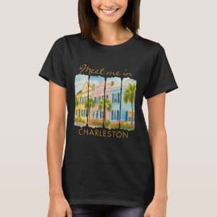 Camiseta Charleston Carolina del Sur Viaje Encuentrame En C