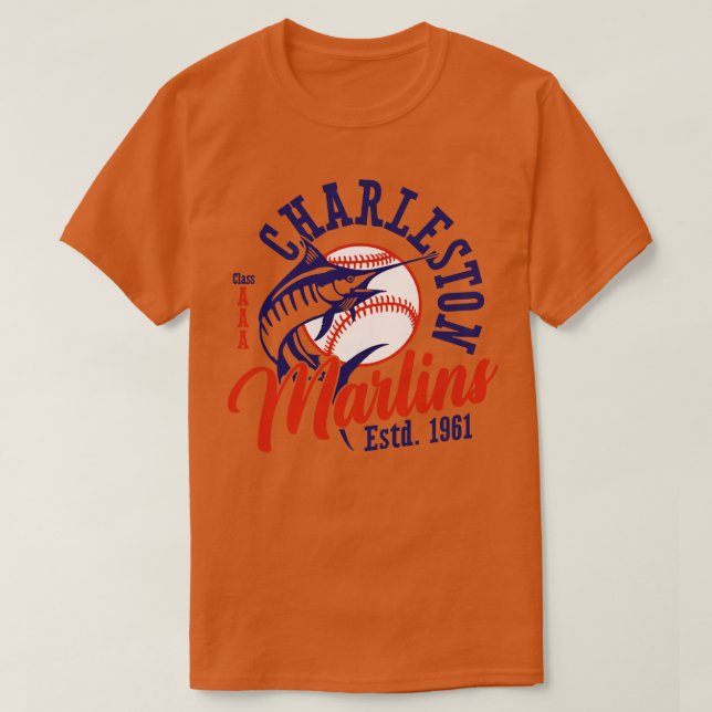 Camiseta Charleston Marlins (Diseño del anverso)
