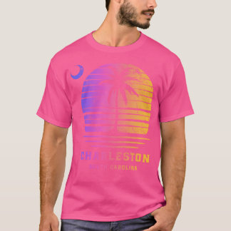 Camiseta Charleston Palmetto Tree South Carolina Vacaciones