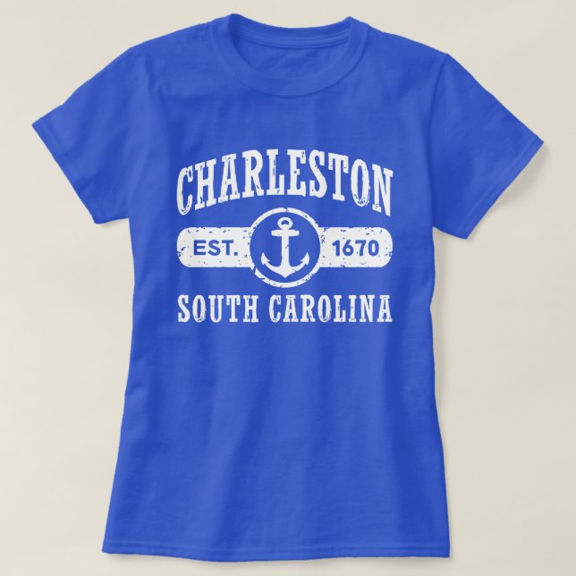 Camiseta Charleston South Carolina (Diseño del anverso)