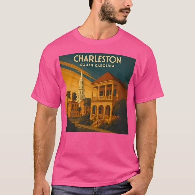 Camiseta Charleston South Carolina (Anverso)