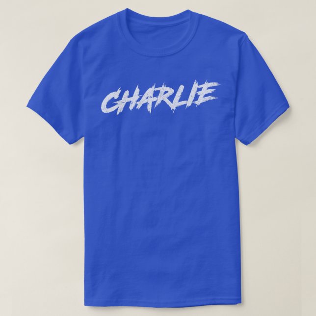 Camiseta Charlie (Diseño del anverso)
